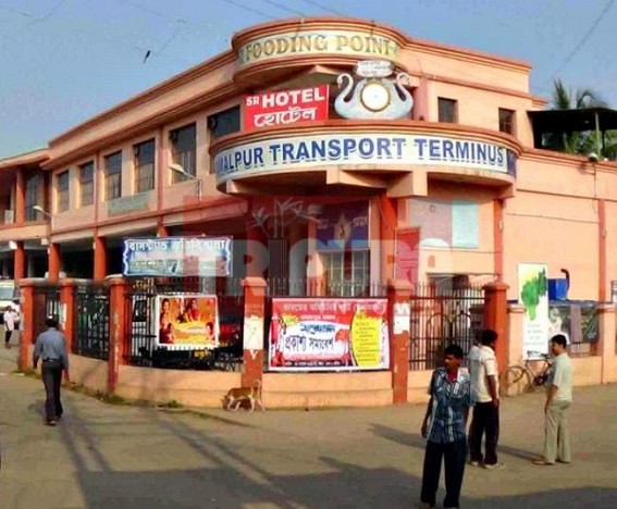 Bus Terminus works resulted into danger for vehicles and pliers at Kamalpur 